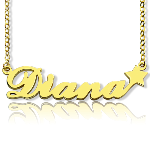 Your Own Name Necklace "Carrie"